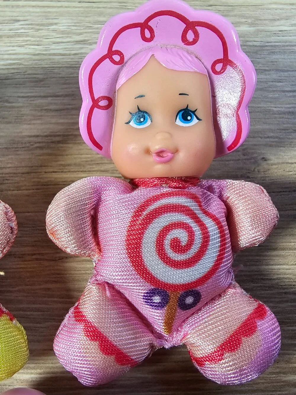Galoob So Small Babies Lot of 3 Beanbag Mini Dolls Lollipop Vintage 1989 2.5
